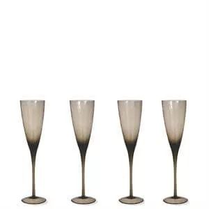 Garden Trading Berkeley Set of 4 Champagne Flutes